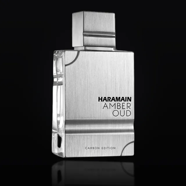 Amber Oud Carbon Edition de Al Haramain, frasco de 60 ml