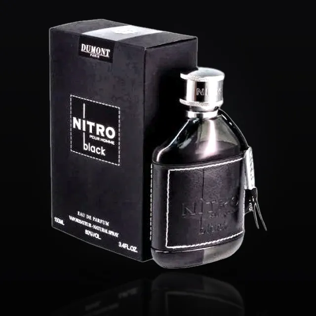 Nitro Black de Dumont, frasco de 100 ml