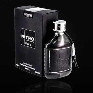 Nitro Black de Dumont, frasco de 100 ml