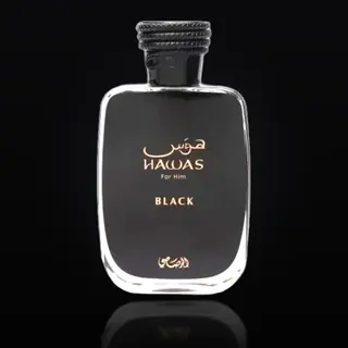 Hawas Black de Rasasi, frasco de 100 ml
